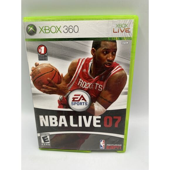NBA Live 07 (Microsoft Xbox 360, 2006) Complete Tested Working - Free Ship - Picture 1 of 8